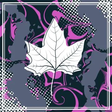 Abstract scarf pattern design for hijab and blanket. Stock Illustration