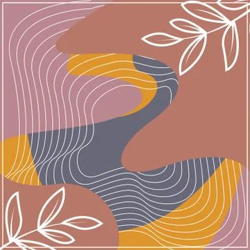 Abstract scarf pattern design for hijab and blanket. Stock Illustration