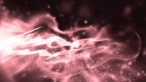 Abstract scarlet motion particles. Stock Footage 71651362