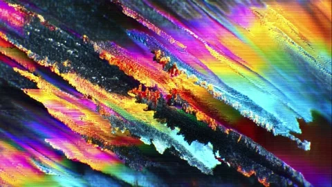 Abstract Scene of Fragments Stock Footage 308244680
