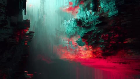 Abstract Scene of Vibration Stock Footage 308245118