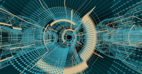 Abstract Schematic (2160p 25fps) Stock Footage 156989285