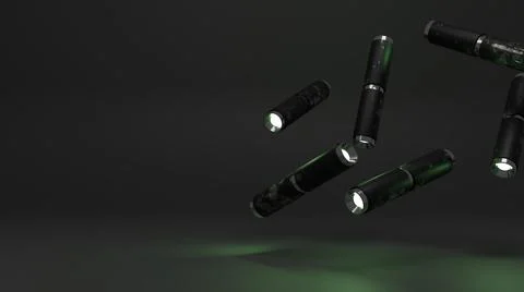 Abstract sci fi background with copy space. Illustrazione stock