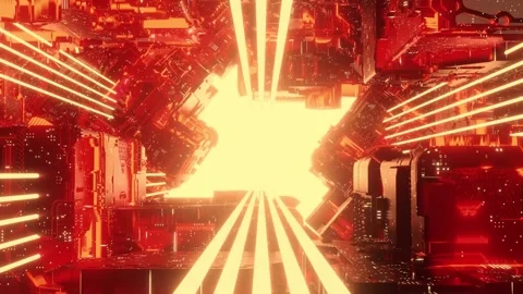 Abstract Sci Fi Backgrounds Video stock 316391207