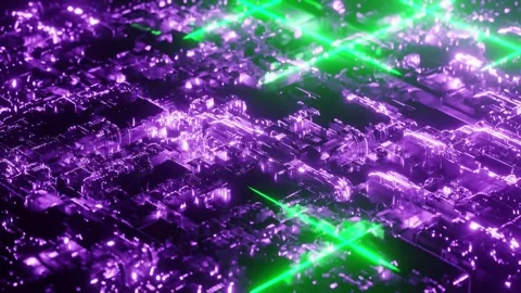 Abstract Sci Fi Backgrounds Video stock 316391387