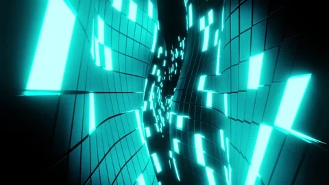 Abstract Sci Fi Backgrounds Video stock 316391507