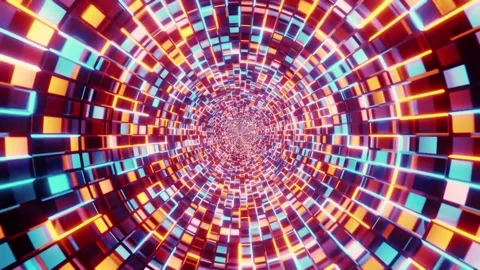 Abstract Sci Fi Backgrounds Video stock 316391577