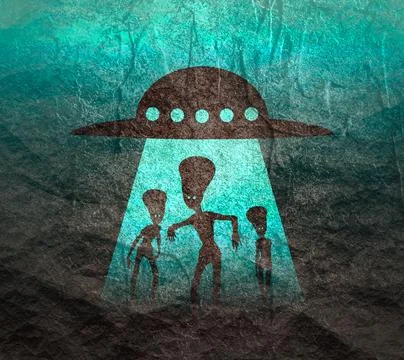 Abstract sci-fi concept Stock Illustration