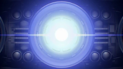 Abstract sci-fi engine Stock Footage 84863559