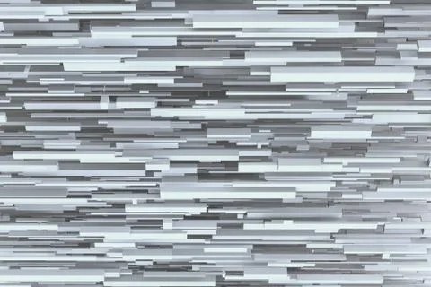 Abstract Sci-fi Gray 3d Geometric Background Texture From Horizontal Boxes 스톡 일러스트