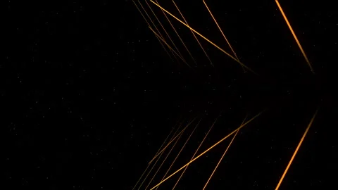 Abstract sci-fi grid or wireframe net footage. Dynamic blinking and moving stars Vidéo 249878060