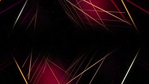 Abstract sci-fi grid or wireframe net footage. Dynamic blinking and moving stars Stock Footage 249878888
