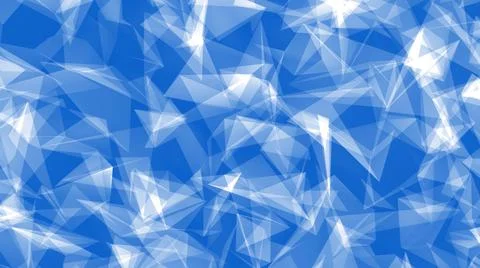 Abstract sci-fi grid polygons or wireframe net footage. Digital dynamic wave. Illustrazione stock