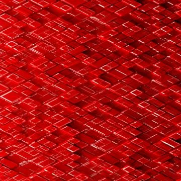 Abstract sci-fi image of rhombs pattern background. Stock Illustration