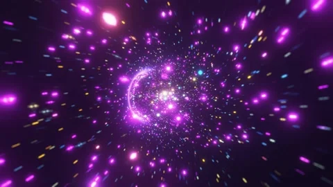 Abstract sci-fi Space Wormhole Tunnel Time Travel. Stock Footage 171415277