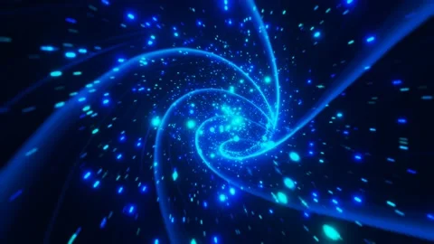 Abstract sci-fi Space Wormhole Tunnel Time Travel. Stock Footage 171415511