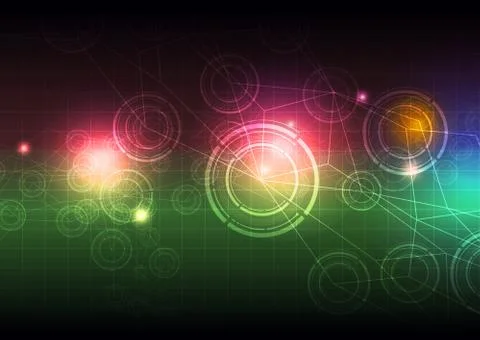 Abstract science background design Stock Illustration
