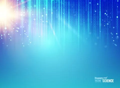 Abstract science background. Stock Illustration