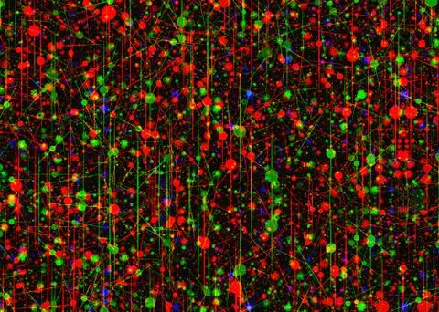 Abstract science background Stock Illustration