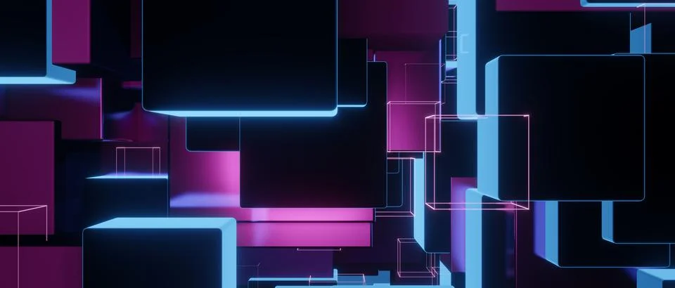 Abstract Science Complexity And Data Flood Of Modern Digital Age Innovative L 库存插图