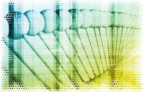 Abstract science concept Stock Illustration