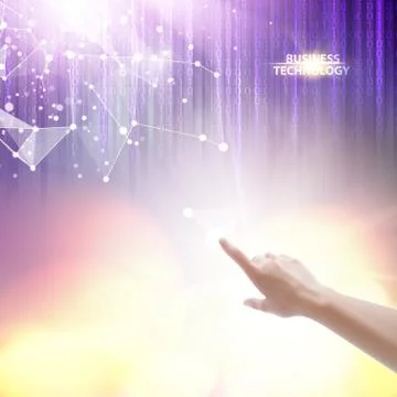 Abstract science design. Stock Illustration