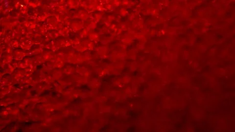 Abstract science moving red molecules background Stock-Footage 101484568