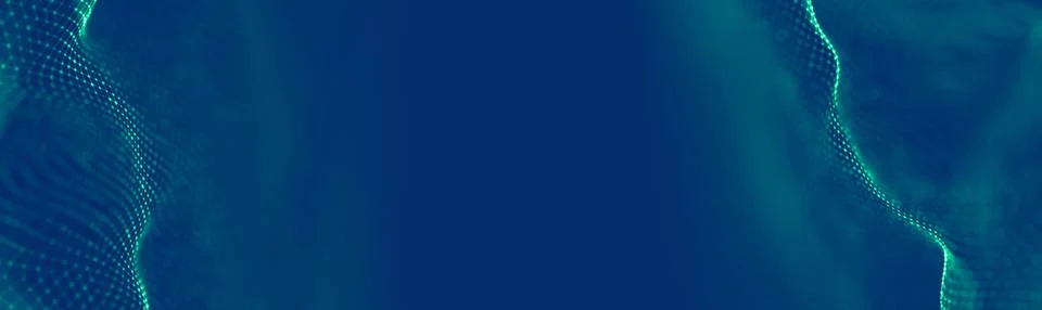 Abstract science technology background. Blue futuristic background for digital Illustrazione stock