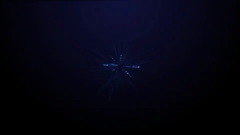 Abstract Science Technology like sommon &amp; magic ring background.  Science ring w Stock Footage 99577365