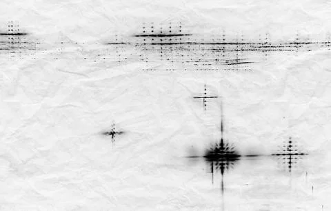 Abstract scientific background with black pattern Foto stock