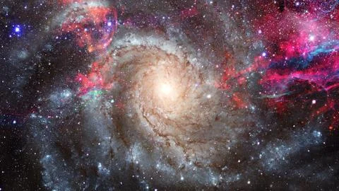 Abstract scientific background. Elements of this image furnished by NASA Stock Illustration