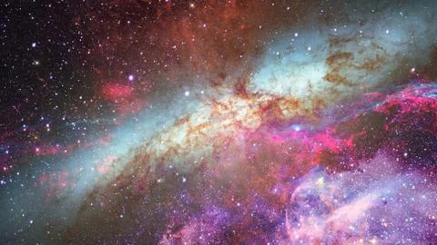 Abstract scientific background. Elements of this image furnished by NASA Stock Illustration