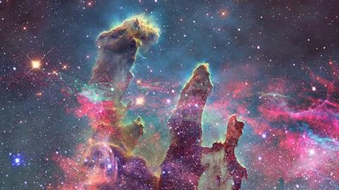 Abstract scientific background. Elements of this image furnished by NASA Stock Photos