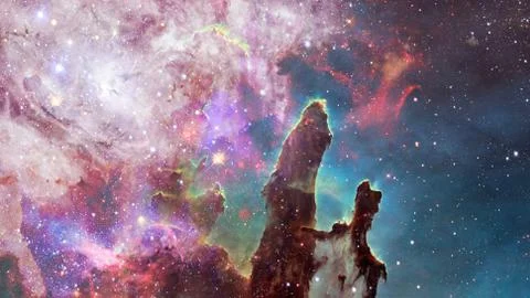 Abstract scientific background. Elements of this image furnished by NASA Fotos Stock