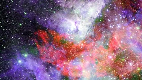 Abstract scientific background. Elements of this image furnished by NASA. Stock Photos