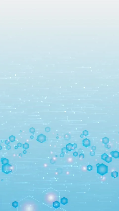 Abstract Scientific Background Hexagonal Elements Molecular Diagrams futuristic Stock Footage 333792748
