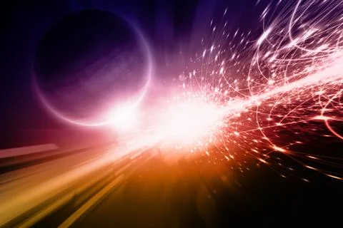 Abstract scientific background Stock Illustration