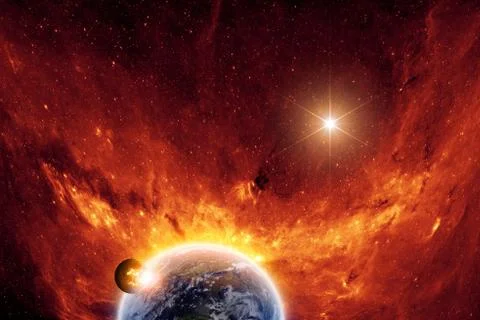 Abstract scientific background Stock Illustration