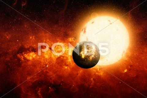 Abstract scientific background Stock Illustration