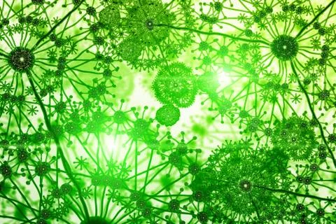 Abstract scientific background Stock Illustration