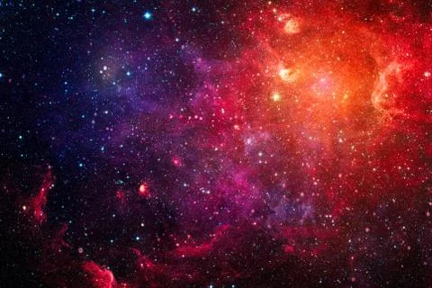 Abstract scientific background . Image of the nebula in deep space. galaxy an 스톡 일러스트