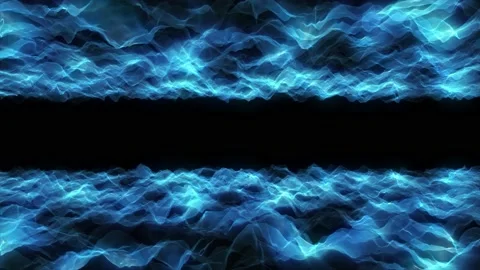 Abstract scientific fantasy background light energy wave shiny particles loop Stock-Footage 198552353