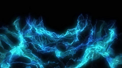 Abstract scientific fantasy background light energy wave shiny particles loop Stock Footage 203225142