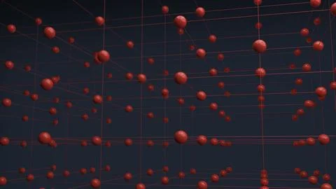 Abstract scientific knowledge molecular structure model,background?science or Stock Illustration