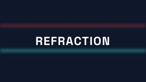 Abstract scientific visualization of light refraction through media and wav.. Stock-Footage 337656241