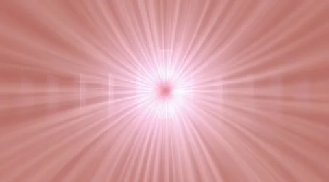 Abstract scifi scene with glowing pillars and energy core Stock Footage 331451049