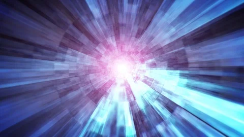 Abstract Scifi Space Vortex Seamless Loop Stock Footage 120404121