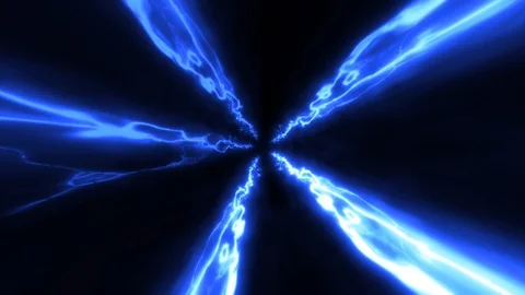 Abstract Scifi Space Vortex Seamless Loop Stock Footage 124548863