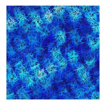 Abstract scratched background in different blue tones Stock Illustration