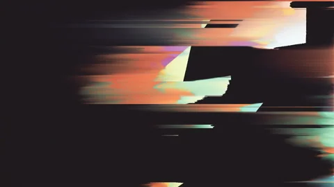 Abstract Screen Digital Pixel Sorting Noise Glitch Error Damage Background Video stock 101037998